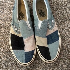 Vans Patchwork Slip-On Sneakers